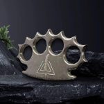 Portable Self-Defense Knuckle Duster for EDC Emergencies