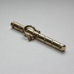 Durable Brass Self-defense Stick with Horseshoe Design for EDC Gear - 图片 4
