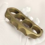 Premium Solid Aviation Aluminum Large Pea Knuckle Duster for Personal Safety - 图片 5