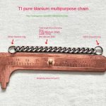 Ti Steel Pick Tactical Chain Defender for Protection - 图片 6