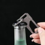 Titanium Leather Car Keychain Multi Holder - 图片 2