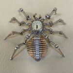 Stainless Steel Time Spider Puzzle for Unique Decor