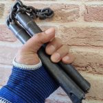 Window Breaking Handmade Nunchucks Crafted from Tungsten Steel for Self-Defense - 图片 5