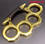 Solid Brass Knuckle Duster and Window Breaker by Guard for Protection - 图片 9