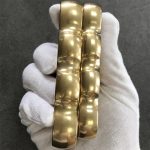 Traditional Stonewashed Brass Knuckle Duster in Classic Style - 图片 13