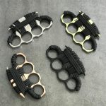 Retro Self-defense Knuckle Duster Outdoor Hand Grip EDC Tool - 图片 10