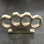 GODEDC KING OF GOD Stonewashed Brass Knuckle Duster Classic Edition - 图片 6