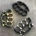 Tactical Brass Knuckles Duster for Quick Defense and Window Break - 图片 11