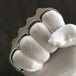 Pea Style Titanium Alloy Knuckle Duster Tool - 图片 4