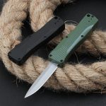 Stonewashed Blade Mini Pocket Knife with Zinc Aluminum Handle for Outdoor - 图片 6