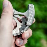 Titanium Sailor Knuckle Duster Push Poker EDC Tool - 图片 2