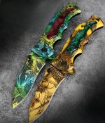 Outdoor Folding Knife Stainless Survival Multi Tool Camping Blade - 图片 5