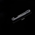 SwiftClip Titanium Key Ring for Efficient Car Key Storage - 图片 3