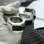 Solid Steel Knuckle Duster Durable EDC Protection Tool for Survival - 图片 5