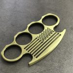 Retro Self-defense Knuckle Duster Outdoor Hand Grip EDC Tool - 图片 11