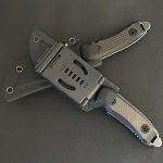 Liome Tactical Straight Knife with G10 and Carbon Fiber Grip for Outdoor Use - 图片 9