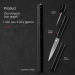 Pencil-Style Pocket Knife for Multi-purpose Outdoor Survival and Tactical EDC - 图片 7