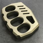 Oversized Finger Loop Aluminum Knuckle Duster Defense EDC Tool - 图片 2