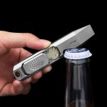 Titanium Pry Bar Multi Tool Bottle Opener Fidget EDC Gear - 图片 3