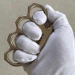 GODEDC KING OF GOD Stonewashed Brass Knuckle Duster Classic Edition - 图片 8