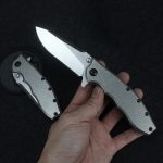 Titanium Alloy Folding Knife Outdoor Camping - 图片 2