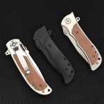 Folding Knife with Durable Wooden Handle for Everyday Self-defense - 图片 7