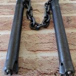 Window Breaking Handmade Nunchucks Crafted from Tungsten Steel for Self-Defense - 图片 2