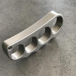 Durable Medium Titanium Pea Knuckle Duster for Self-Defense - 图片 8