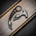 Titanium Sailor Knuckle Duster Push Poker EDC Tool - 图片 3
