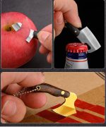 Miniature Axe Knife Keychain Charm for Easy Carry and Utility - 图片 22
