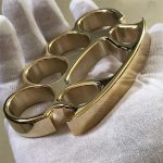 Polished Brass Knuckle Duster Savage Edition Bottle Opener EDC Tool - 图片 3