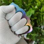 Tough Titanium Alloy Knuckle Duster Self-Defense Tool for EDC - 图片 6