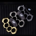 Zinc Alloy Knuckle Duster Outdoor Defense Tool - 图片 4