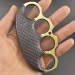 Brass Knuckles Duster Blom Style EDC Self-Defense Tool - 图片 3