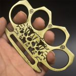GhostGuard Solid Brass Knuckle Duster and Window Breaking Gear for Emergencies - 图片 11