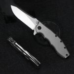 Titanium Alloy Folding Knife Outdoor Camping - 图片 4