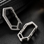 Titanium Carabiner Keychain