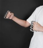 Solid Steel Knuckle Duster Ready Emergency Tool for Self-Defense - 图片 6