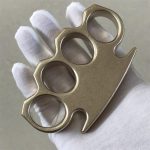 Stonewashed Brass Knuckle Duster The KING Classic Model