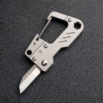 Titanium Multi-Tool Keychain: Bottle Opener Letter Knife Wrench - 图片 8