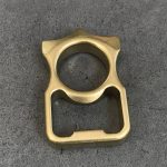Multi-Functional Brass Knuckle Duster for Bottle Opening and Emergency Escape