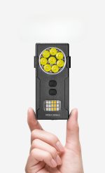 Magnetic Mini Work Light Keychain Rechargeable Compact LED Lamp - 图片 5