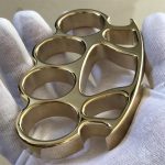Polished Brass Knuckle Duster Savage Edition Bottle Opener EDC Tool - 图片 11