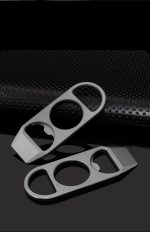 Titanium Mini Knuckle Tool Keychain EDC Pry Bar Bottle Opener - 图片 2