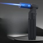 Compact Metal Gas Torch Lighter for Outdoor High-Temperature Flame