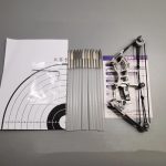 Pocket-Sized Compound Bow Mini Bow and Arrow Set for Archery Practice - 图片 2