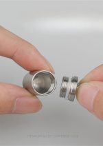 Titanium Portable Pill Case Waterproof Keychain - 图片 10