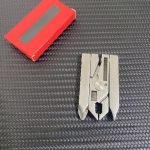 Stainless Steel Multi-Tool Folio with Keychain - 图片 2
