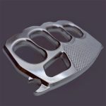 Zinc Alloy Four Finger Defense Knuckle Duster for Personal Safety - 图片 3