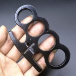 RingGuard Multiuse Brass Knuckles Duster 4 Finger Defense Tool - 图片 3